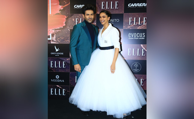 Deepika Padukone And Kartik Aaryan's Red Carpet Reunion Went Viral, Naturally. Watch