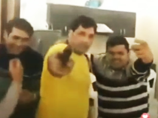 Watch: AAP's Delhi Civic Poll Candidate Waves Gun On Camera, Case Filed