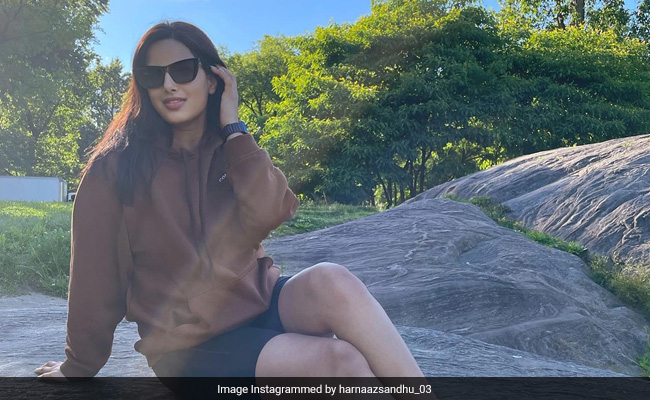 Harnaaz Sandhu's Sunday Motivation Post Comes With A Sunkissed Pic