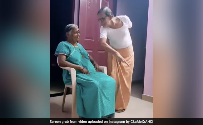 Wholesome Video Of Elderly Man Dancing For His Wife On '<i>Arabic Kuthu</i>' Goes Viral