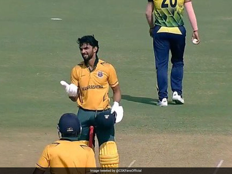 Vijay Hazare Trophy: Gaikwad, Bawne Tons Fire Maharashtra To Final After 12-Run Win Over Assam