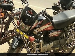 Bureaucrat Shares Pic Of Bike Sticker Of Civil Service Aspirant, Internet Amused Bureaucrat Shares Pic Of Bike Sticker Of Civil Service Aspirant, Internet Amused