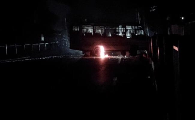 Police Vehicles Torched, Petrol Bombs Used In Fresh Violence In Shillong