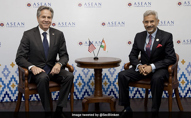 S Jaishankar, US Secretary Of State Discuss Ukraine Conflict, Indo-Pacific