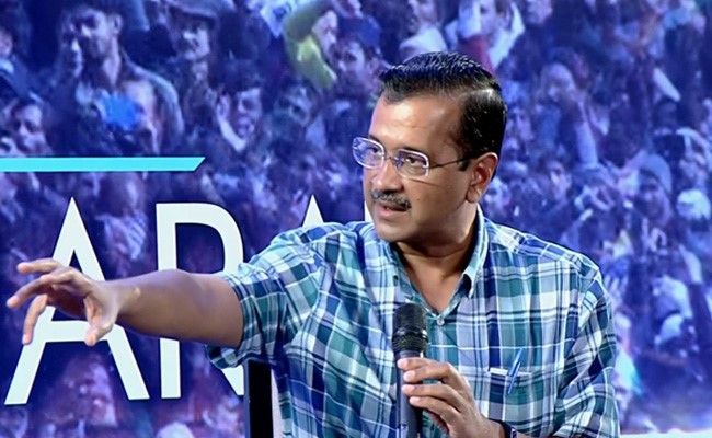 "BJP Funding Congress Candidates Too": Arvind Kejriwal On Gujarat Polls