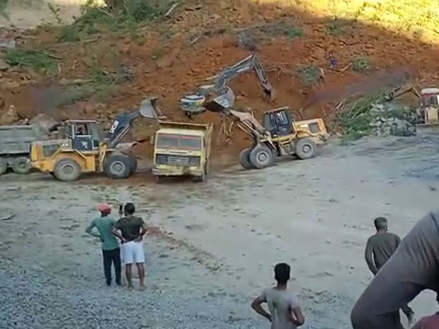 12 Feared Trapped After Stone Quarry Collapses In Mizoram