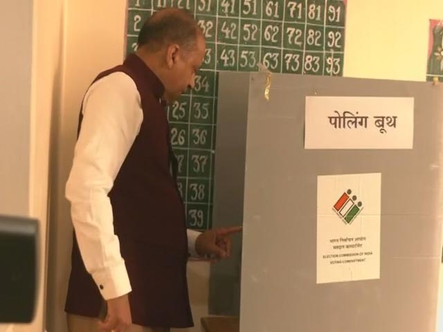 Himachal Chief Minister Jai Ram Thakur, Seeking 2nd Term, Casts His Vote