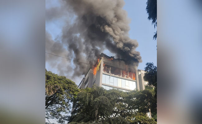 Massive Fire Breaks Out At Restaurant In Pune