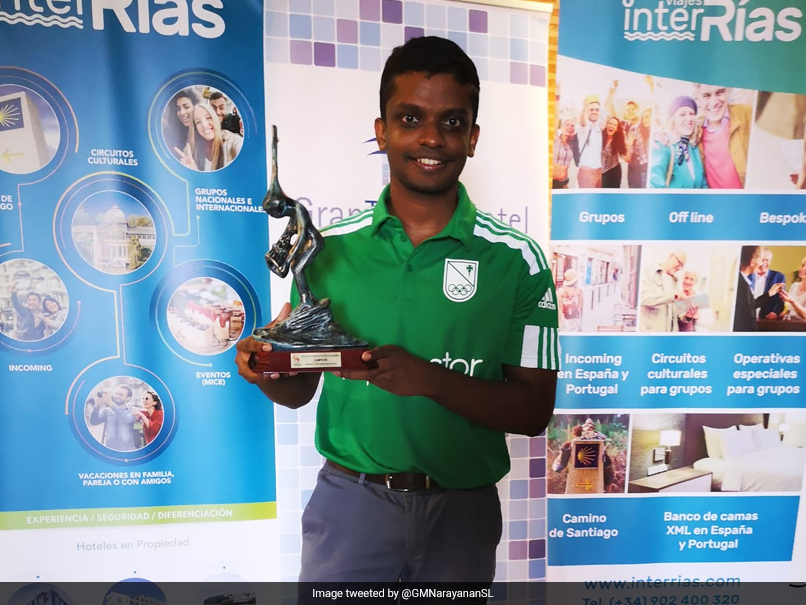 Indian Chess GM SL Narayanan Left To Stand Barefoot For Metal Detector Check During Match In Germany