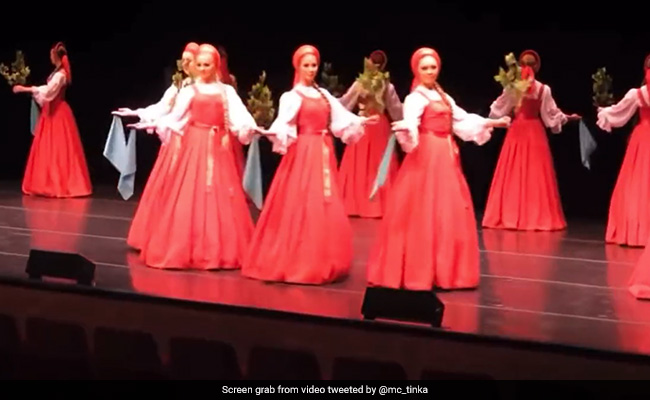 Watch: Russian Berezka Dancers "Magically Float" On The Stage