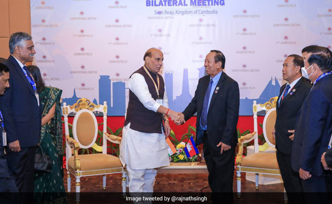 Immense Scope To Boost Defence Ties Between India, Cambodia: Rajnath Singh