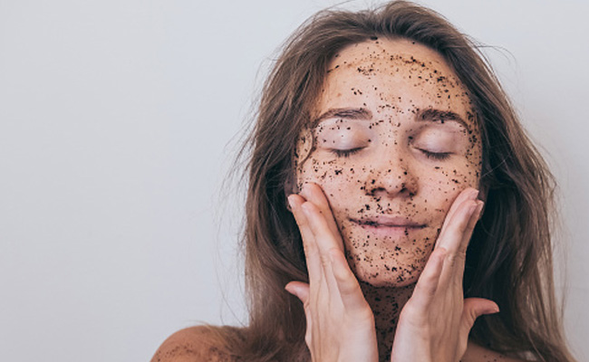 For sensitive skin, exfoliating once a week may be sufficient