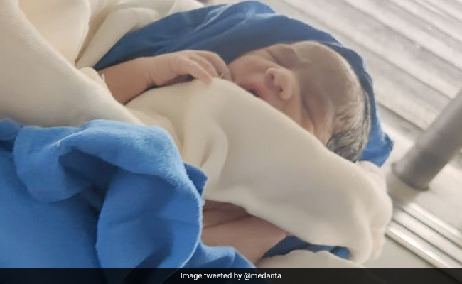 "Youngest Passenger Ever": Woman Delivers Baby Boy At Delhi Airport