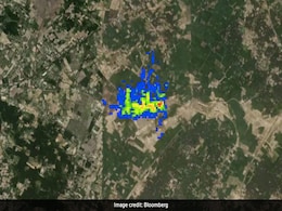 Methane Cloud Spotted By Satellite Near India Waste Site Methane Cloud Spotted By Satellite Near India Waste Site
