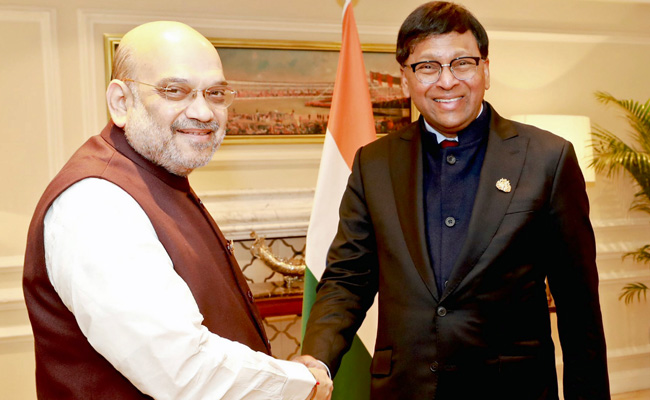 Global Anti-Terror Body FATF Chief Meets Home Minister Amit Shah In Delhi