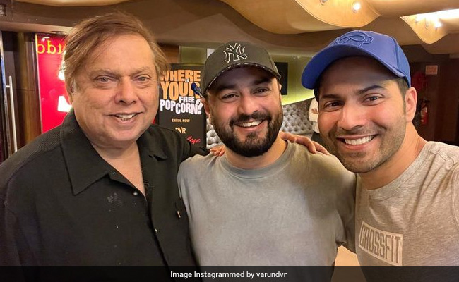 Scenes From <i>Bhediya</i> Screening Last Night, Courtesy Varun Dhawan
