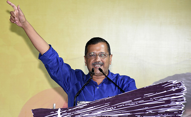 Arvind Kejriwal Says Stone Thrown At Him During Surat Roadshow, Cops Deny