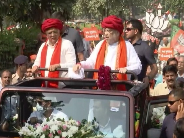 Watch: Union Home Minister Amit Shah At 'Kesariya' Rally In Gujarat