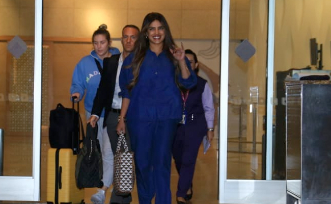 Pics: Priyanka Chopra Arrives In India After 3 Years