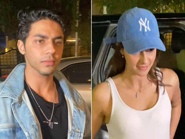 Aryan Khan And Ananya Panday Pictured In The City
