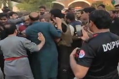 Imran Khan Injured After Firing At His Rally, Gunman Arrested Imran Khan Injured After Firing At His Rally, Gunman Arrested