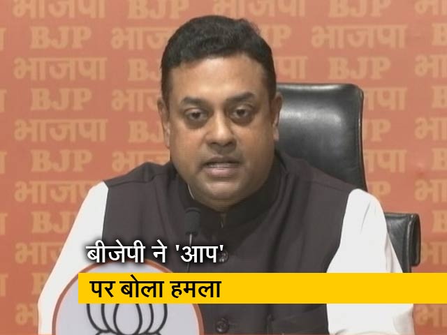 BJP प्रवक्ता संबित पात्रा का AAP पर हमला, सत्येंद्र जैन और सुकेश चंद्रशेखर को बताया दोस्त