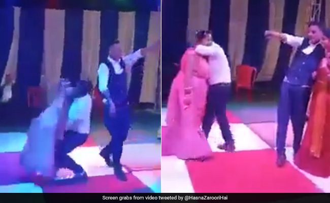 डांस फ्लोर पर शख्स को चढ़ा रोमांस, महिला को गोद में लगा उठाने, फिर जो हुआ, लोग बोले- हीरो बनने का नतीजा