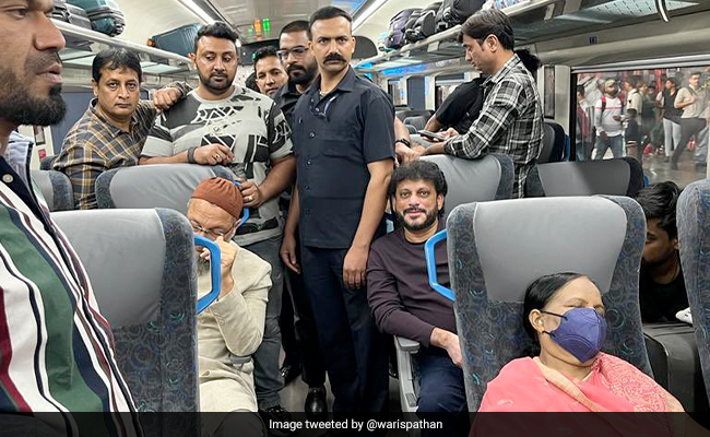 "Modi-<i>ji</i>, What's Happening?" A Owaisi Party Alleges Stones Thrown At Train