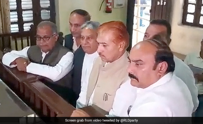 Rashtriya Lok Dal Candidate Files Nomination For UP's Khatauli By-Election