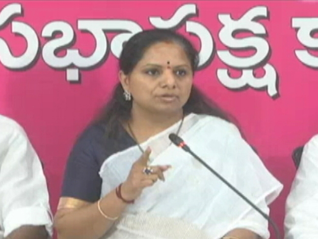 In KCR's Daughter vs BJP MP, "Obscene" Remarks Get Slipper-Beating Threat