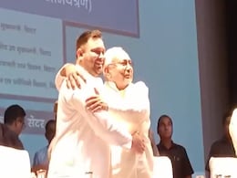 Video: A Birthday Hug And Mass Cheers, Nitish Kumar's Latest Tejashwi Push Video: A Birthday Hug And Mass Cheers, Nitish Kumar's Latest Tejashwi Push