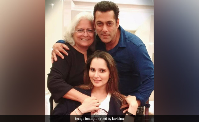 Bina Kak Shares Throwback Pic With Salman Khan And Sania Mirza: "Memories Of Happy Times"