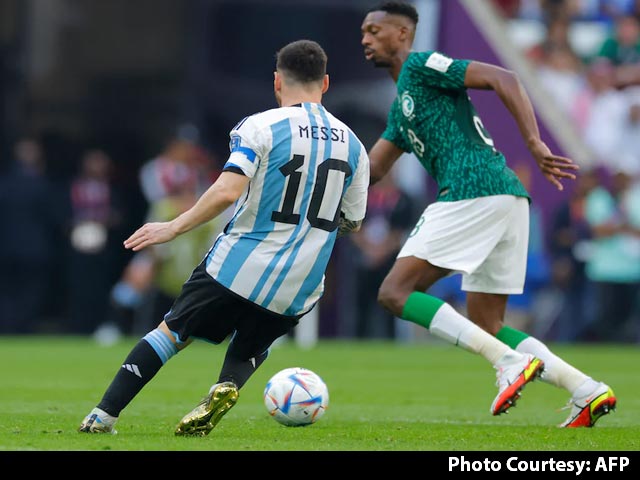 FIFA World Cup: Messi's Argentina Suffer Shock 1-2 Defeat vs Saudi Arabia