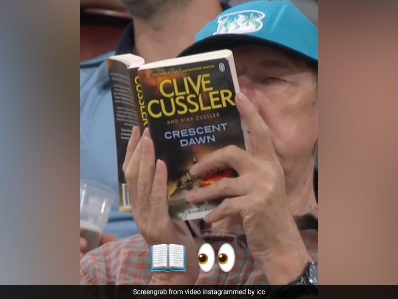 Video Of Spectator Reading Book In Stands During England vs New Zealand Match Goes Viral. Watch