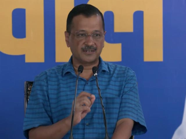 "Garbage All Around," Says Arvind Kejriwal, Slams BJP Ahead Of Civic Polls