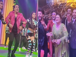 VIDEO: गोविंदा को डांस करता देख खुद को रोक नहीं पाए रणवीर, आयुष्मान और अर्जुन, वाइफ सुनीता संग मिलकर जमा दी महफिल  VIDEO: गोविंदा को डांस करता देख खुद को रोक नहीं पाए रणवीर, आयुष्मान और अर्जुन, वाइफ सुनीता संग मिलकर जमा दी महफिल