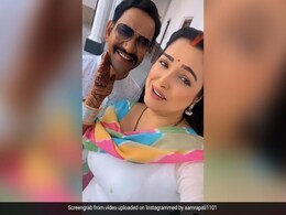 आम्रपाली दुबे ने की निरहुआ से रोटी गोल-गोल बेलने की रिक्वेस्ट, देखें यह FUNNY VIDEO आम्रपाली दुबे ने की निरहुआ से रोटी गोल-गोल बेलने की रिक्वेस्ट, देखें यह FUNNY VIDEO