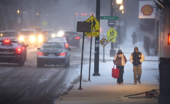 US Braces For "Bomb Cyclone", Thousands Of Flights Cancelled, Highways Shut