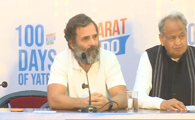 "यह हिंदुस्तान की यात्रा है, बहुत कुछ सीखने को मिला" : भारत जोड़ो यात्रा के 100 दिन पूरे होने पर राहुल गांधी