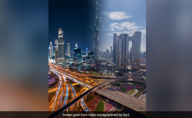 Crown Prince Sheikh Hamdan Shares Video Showing Mesmerising Beauty Of Dubai During Day And Night
