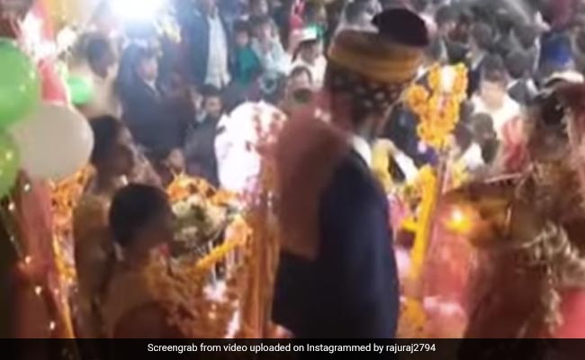 Shocking Video Shows A Wedding Ceremony Spiralling Into A Fierce Fight