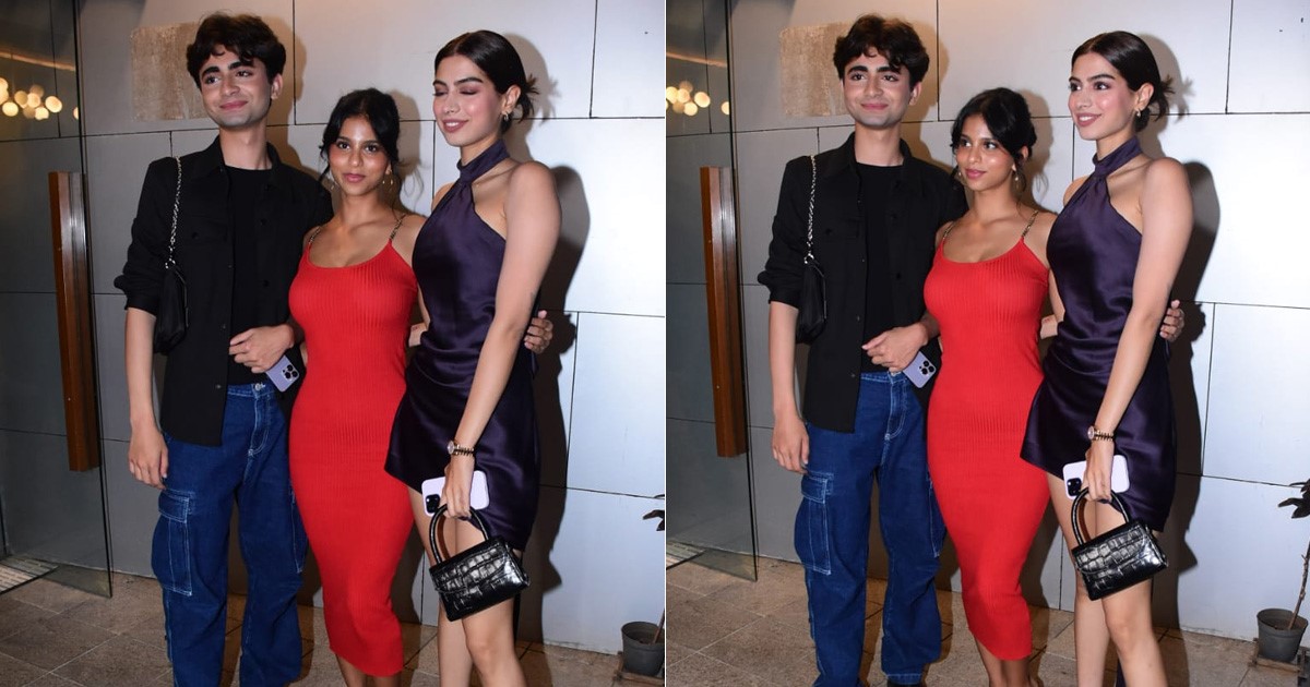 Khushi Kapoor And Suhana Khan Look Absolutely Incredible In Their Slinky Party Dresses
