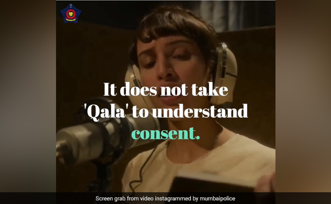 Watch: Mumbai Police Sends A Strong Message Through <i>Qala</i> Song, And Internet Applauds