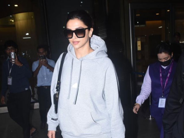 दीपिका पादुकोण मुंबई एयरपोर्ट पर इस अंदाज में आईं नजर