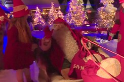 Santa Claus Leaves For His Annual Trip A Day Ahead Of Christmas Santa Claus Leaves For His Annual Trip A Day Ahead Of Christmas