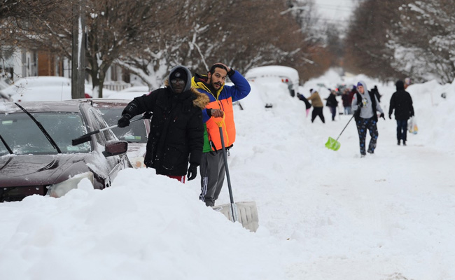 Death Count Passes 50 In US "Blizzard Of The Century"