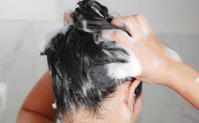 Washing hair regularly can help remove dirt and sweat that may be accumulated by during hot months
