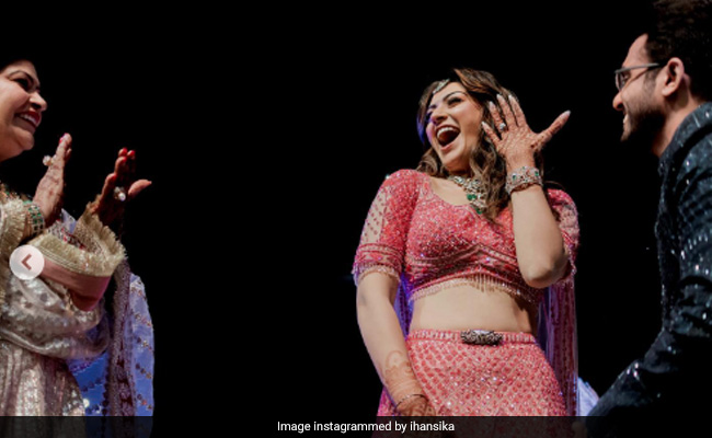 More Pics From <i>Koi... Mil Gaya</i> Actor Hansika Motwani's Wedding Festivities