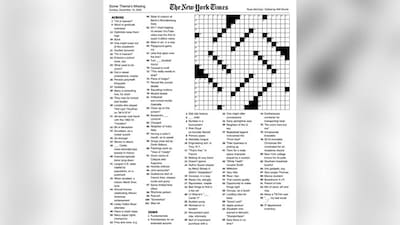 New York Times Faces Backlash For Publishing Crossword Puzzle That  Resembles Nazi Symbol