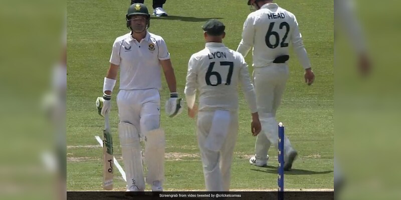 Dean Elgar's Epic Reply To Nathan Lyon's "Your Santa Present" Remark. Watch - Vimarsana News